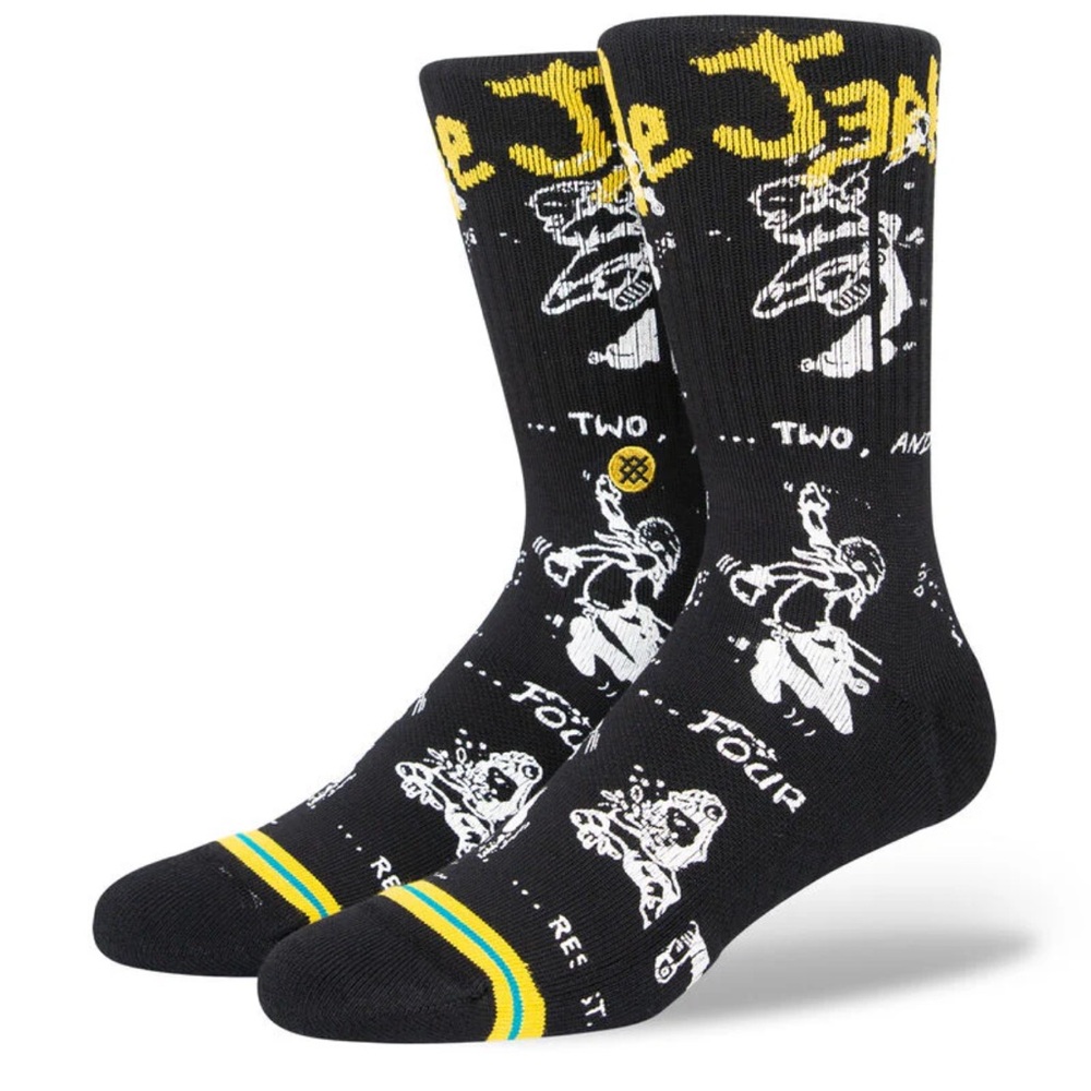 Circle Jerk Graphic Socks Iconic Punk Rock‎ Music Bands 1980s Unique Memorabilia